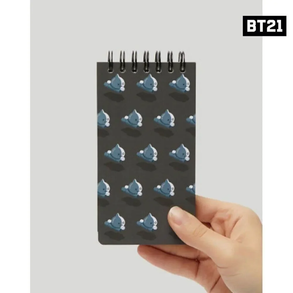 NEW! BTS BT21 Official Authentic Goods Spring‎ Notebook 5Set